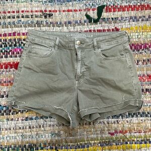 American Eagle Denim Curvy Shortie SIZE 14